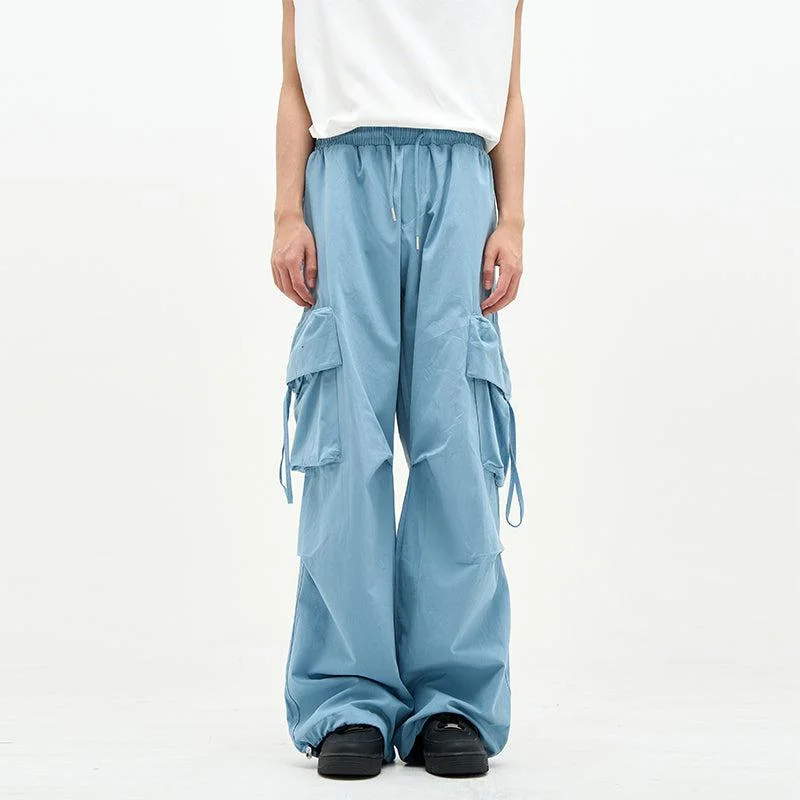 Multi Pocket Parachute Pants