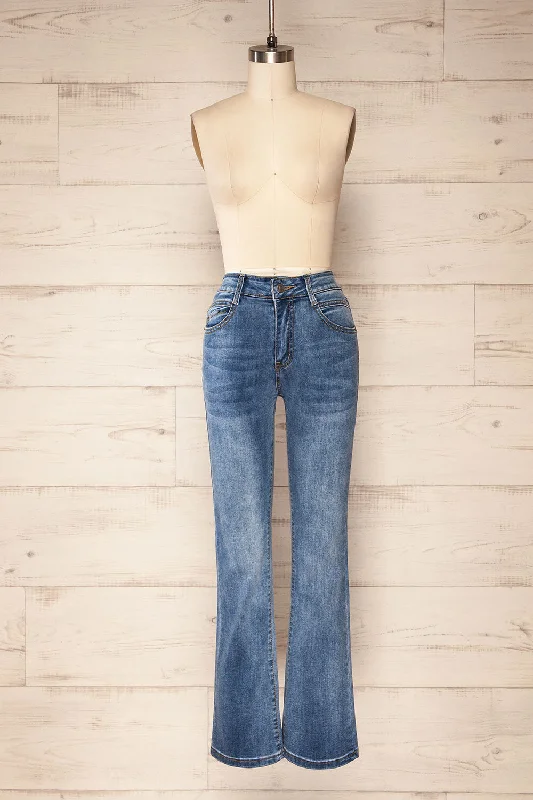 Eggjestolen | High-Waisted Flared Leg Jeans