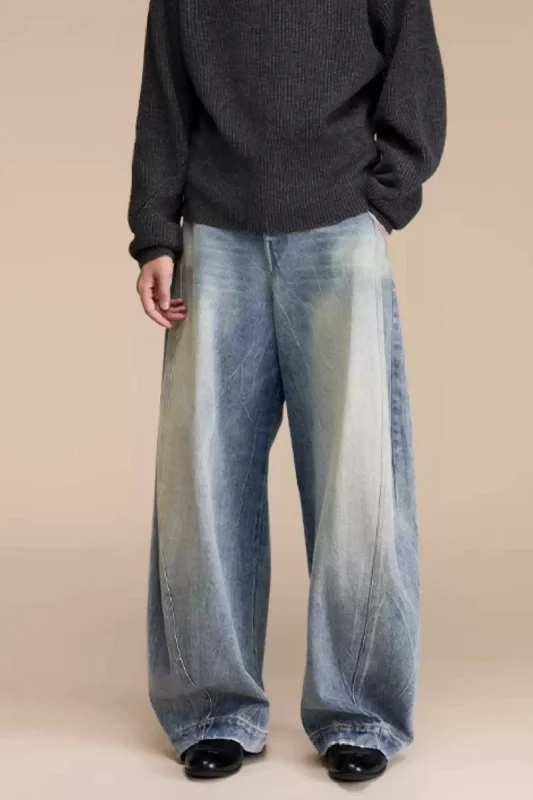 Faded Baggy Loose Jeans