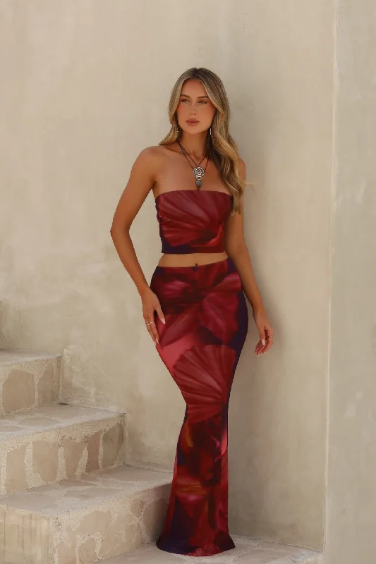 KARA MAXI SKIRT TWILIGHT