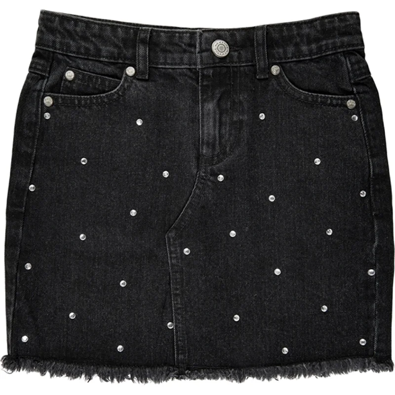 The New Black Denim Isia Denim Skirt