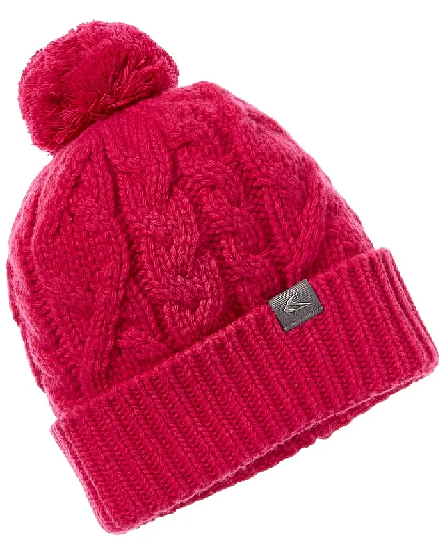 CAPRANEA Arosa Pom Wool Beanie