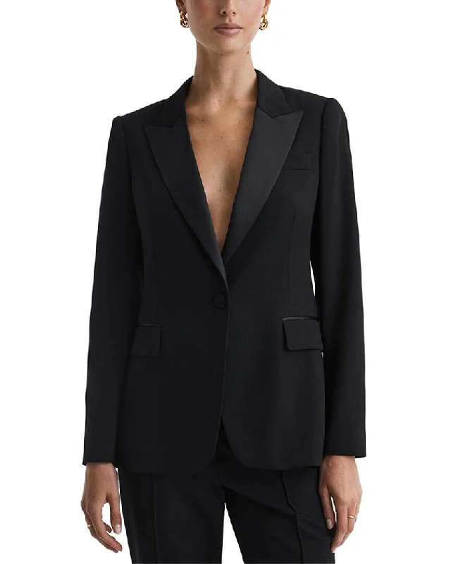 Reiss Alia Wool-Blend Blazer