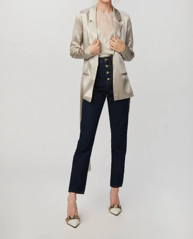 Tippy Blazer In Dove