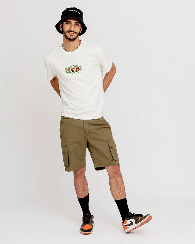 Olive Green Cargo Short