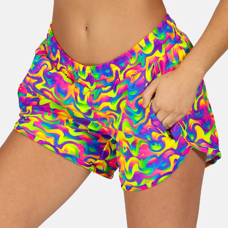 Retro Fever Loose Fit Workout Shorts